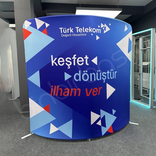 Oval Kumaş Backdrop 230X230Cm - Görsel 2