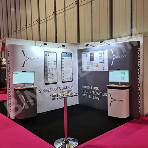 Örümcek Stand L Corner 3X3Mt - Görsel 2